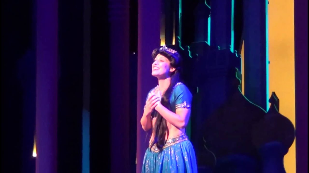 Aladdin A Musical Spectacular - Jasmine (Cassandra Murphy) Singing 'To Be Free' (HD)