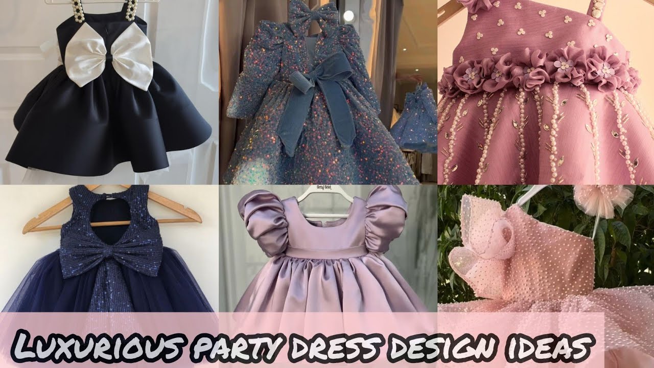 🎀 New Baby Girl Party Frock Designs 2025 | Trending Baby Dress Ideas | Kids Fashion Catalogue
