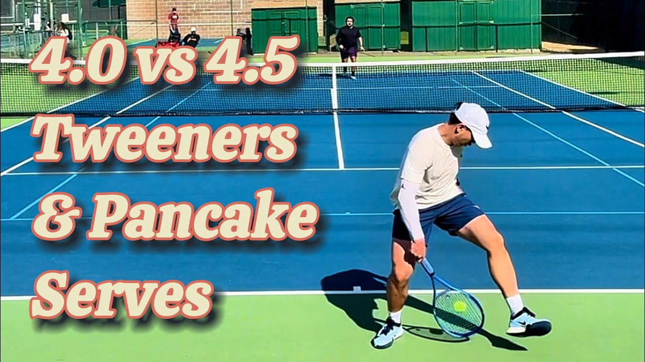 Brutal singles lesson from a 4.5 @jytennis24 