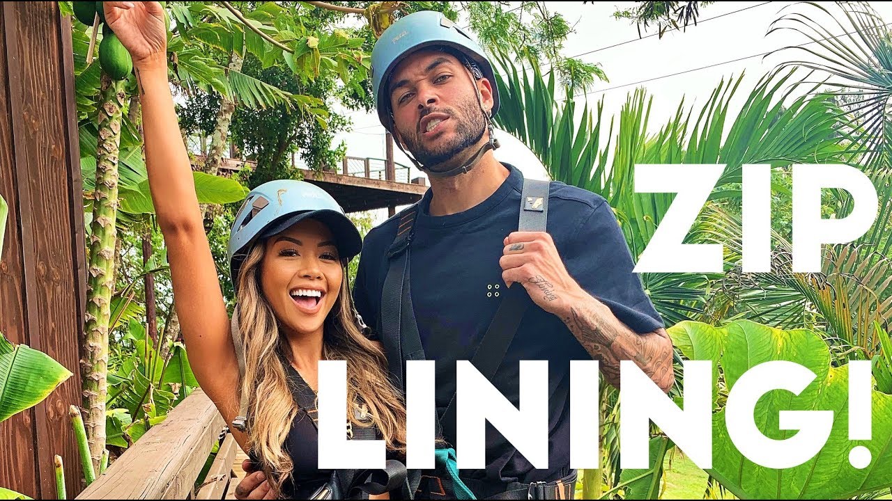 First Time Ziplining in Hawaii!