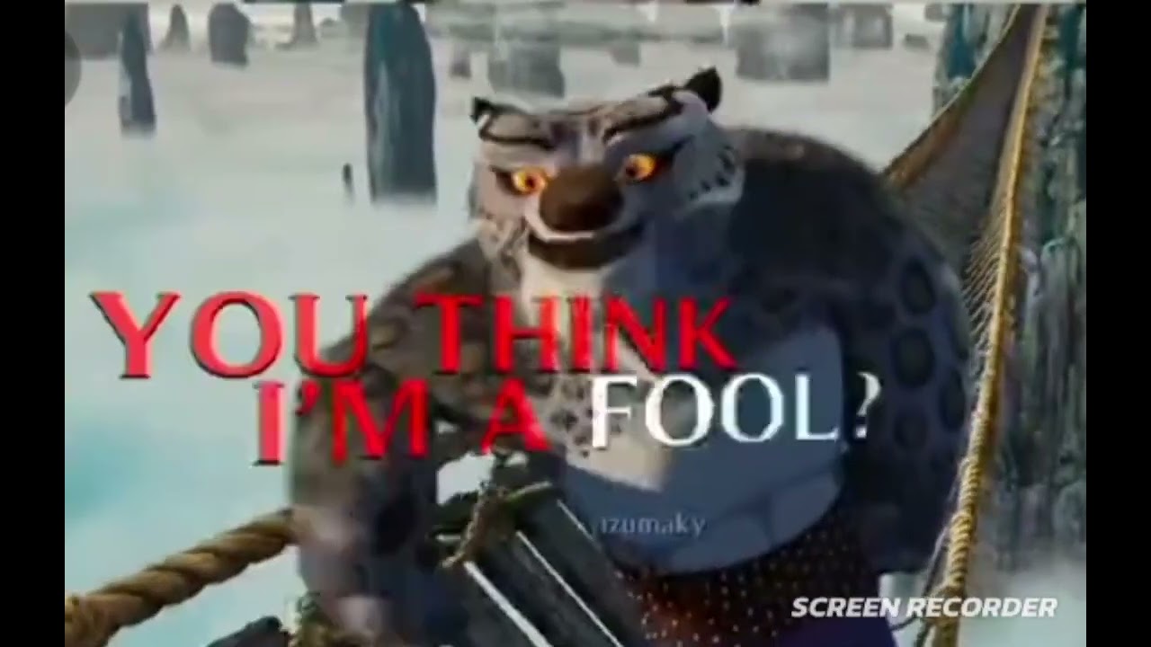 Kung fu panda edit