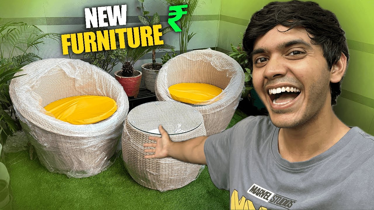 Finally New Outdoor Furniture Khareed liya😍 || Sonipat Shopping
