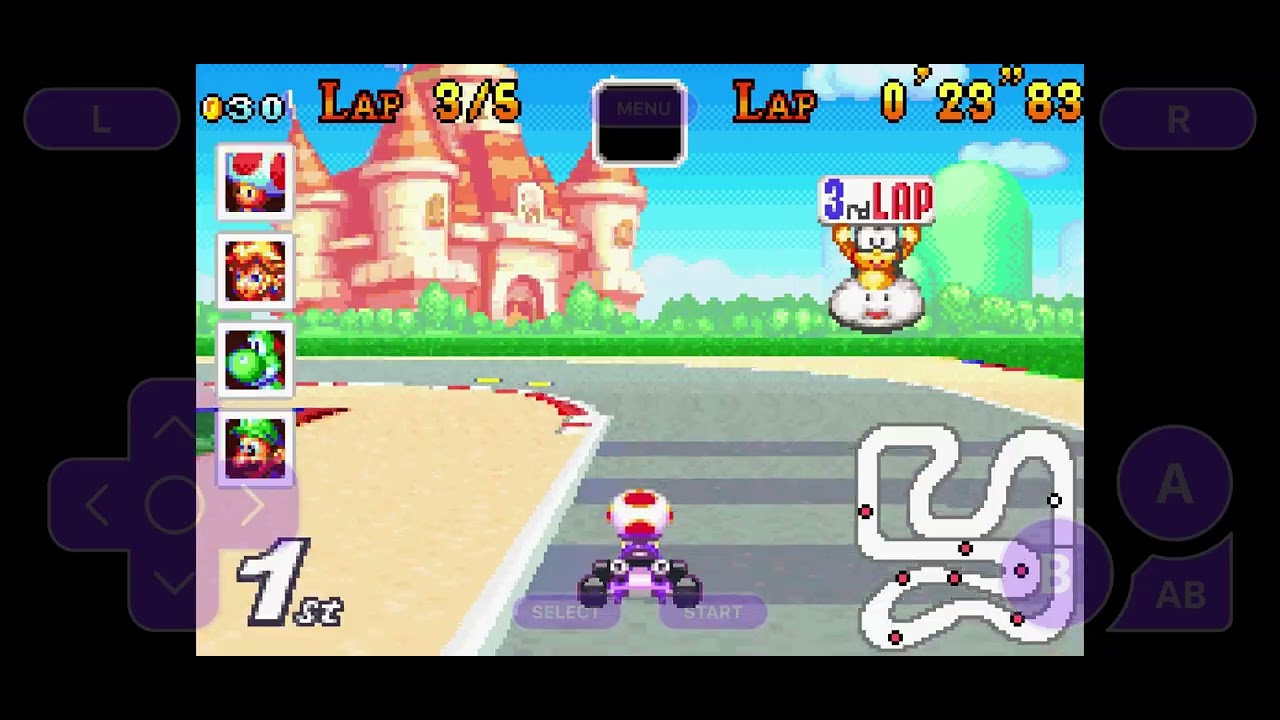 Copa estrella pistas extras de Mario kart súper circuit