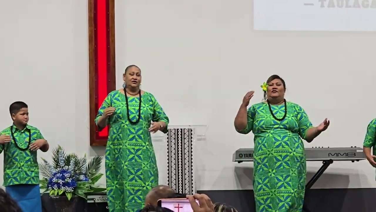 Taituuga Tuiavii Family performance Revesby Samoan AOG 