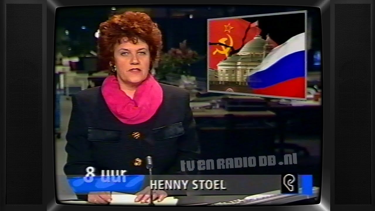 TV🎄: NOS Journaal (19911226) - 2000uur Journaal met Henny Stoel (9 min, einde mist)
