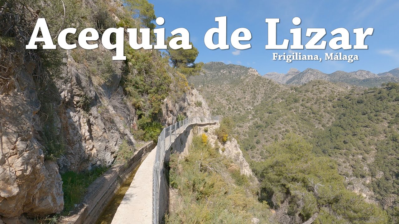 Acequia de Lizar, Frigiliana ¡Vive la Montaña! ¡Descubre Málaga!