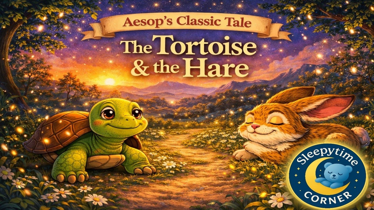 The Tortoise and the Hare 🐢🐇 | A Classic Bedtime Story for Kids | Sleepytime Corner