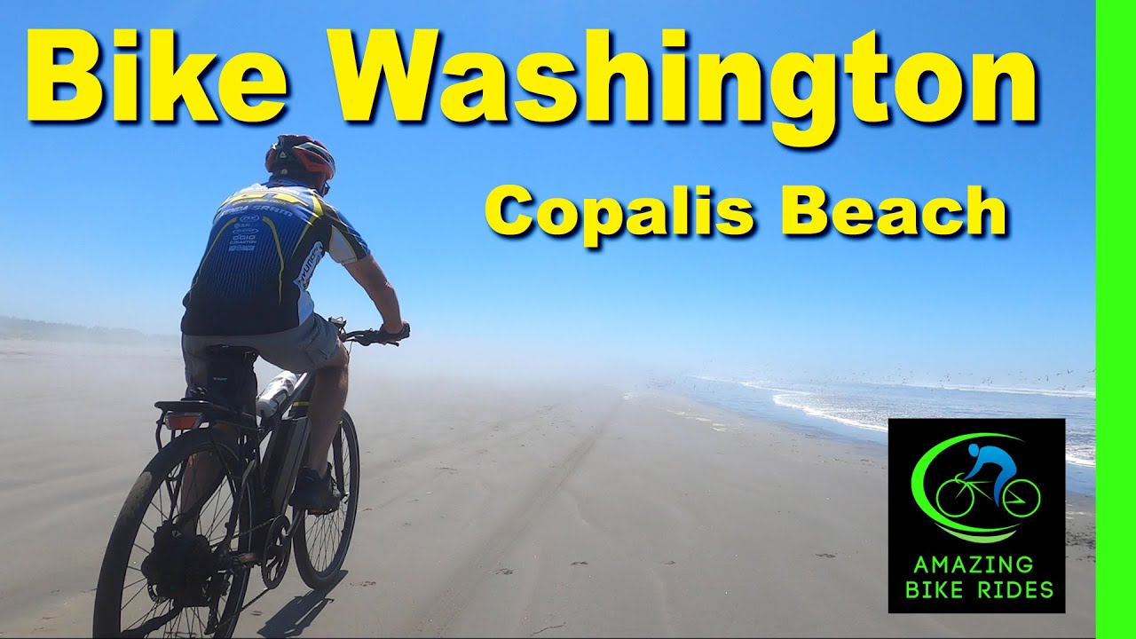 25 Minute Virtual Bike Ride | Copalis Beach | Washington | Cycling Workout | Travel Video