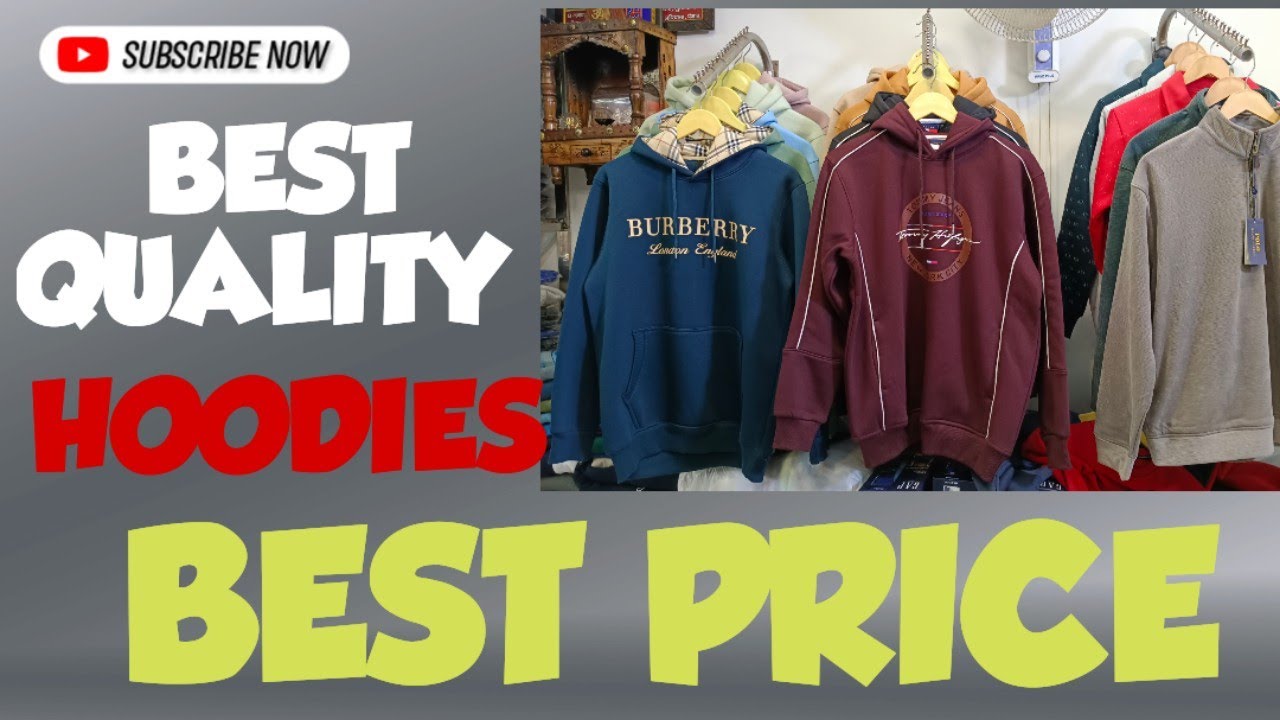 Best Quality & Best Price Hoodies #ludhianawholesalemarket 