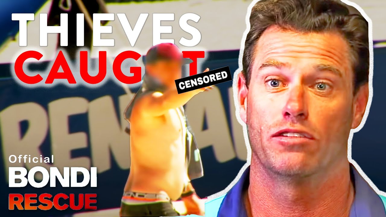 BUSTED! Thieves Caught Stealing At The Beach