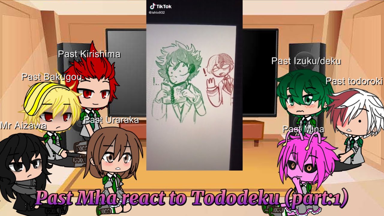 Past Mha react to Tododeku (part:1) hope u enjoy!!! ❤️💚