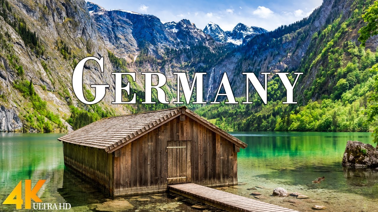 Spring Germany 4K Ultra HD • Explore Beautiful Spring Germany, Relaxation Film with Calming Music.