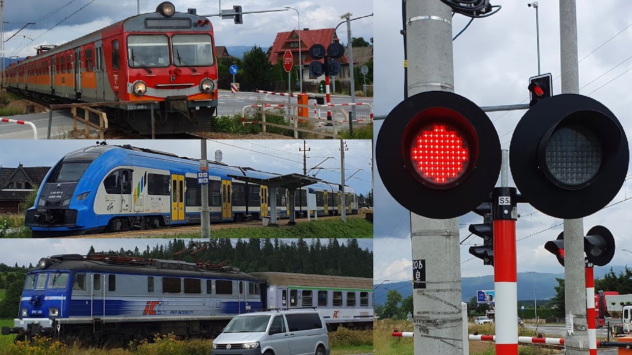 SSP Szaflary ul. Orkana | Polish railroad crossing