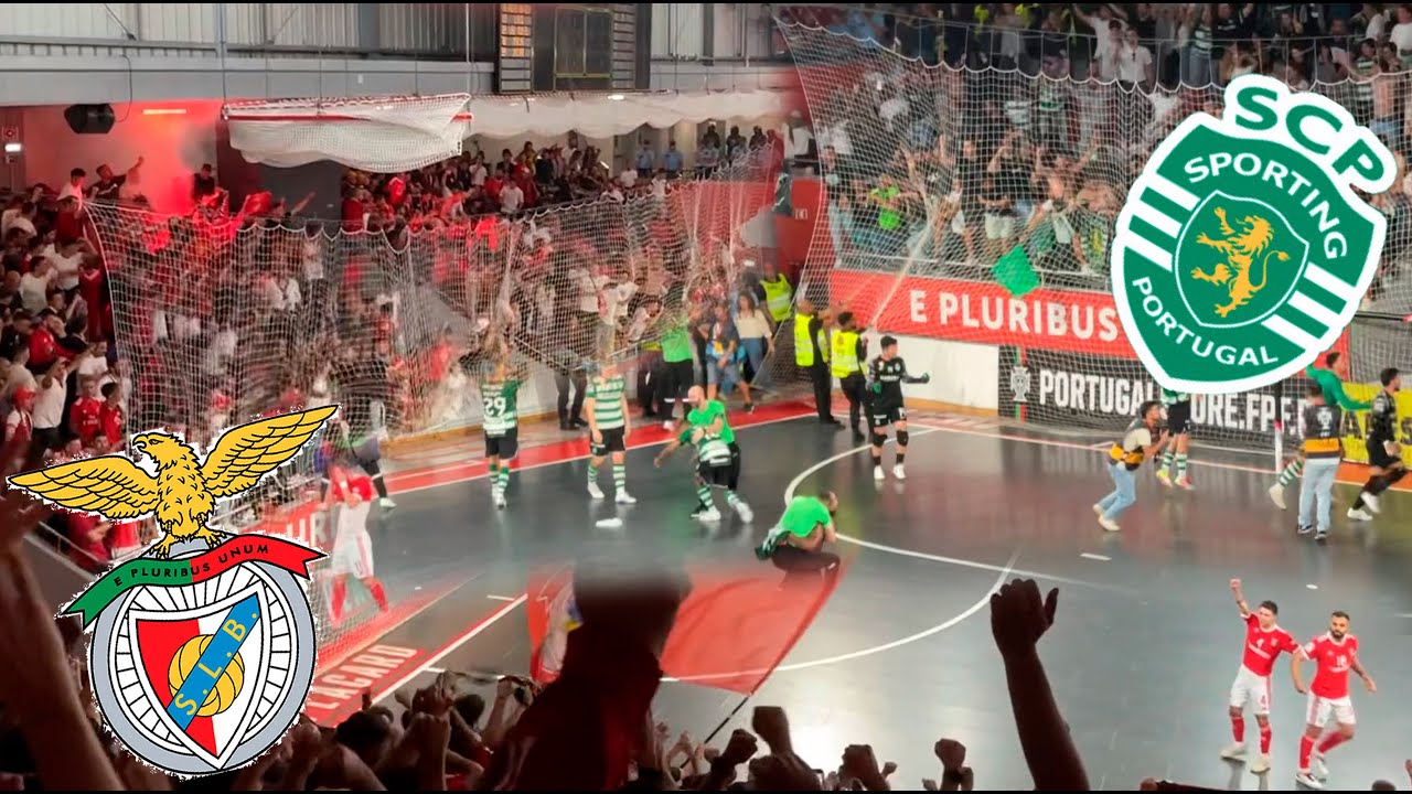 Melhores Momentos - Benfica 1vs2 Sporting Futsal - Golos - 2 Parte  Prolongamento Final Liga Placard