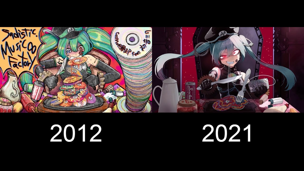 Comparing old Vocaloid songs with their remakes (part 7)