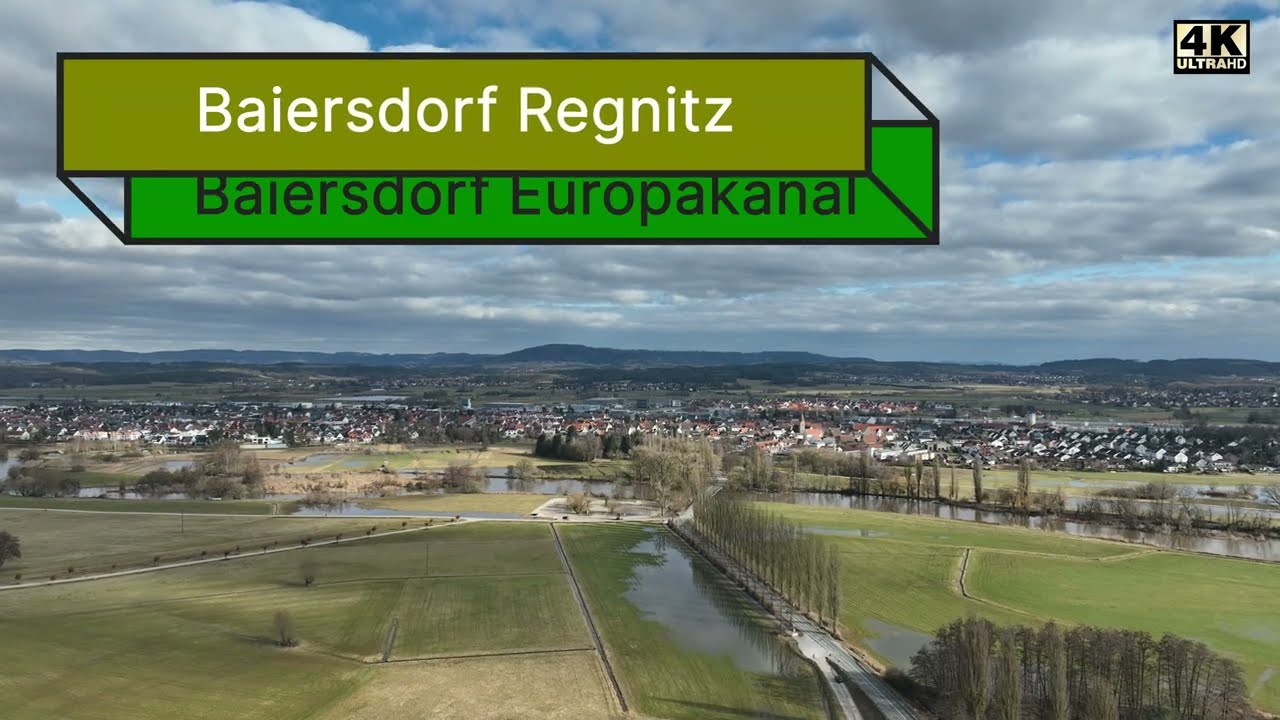 2026 02 15 Baiersdorf die Regnitz ist &uuml;ber die Ufer getreten
