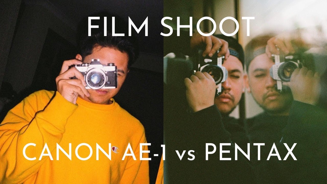 KODAK FILM STREET SHOOT/Pentax Spotmatic F VS Canon AE-1