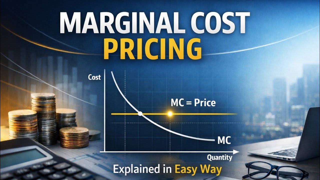 Marginal Cost Pricing Method | Business Economics in Hindi | Pricing Methods | Business Economics