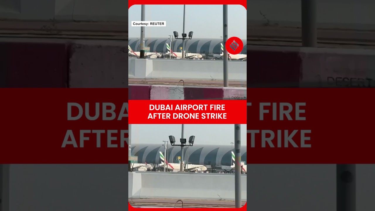 Drone Attack Triggers Fire Near Dubai International Airport, Flights Temporarily Suspended