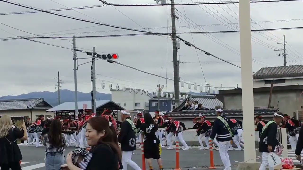 令和七年度長滝地車パレード