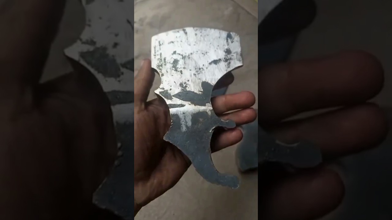 Custom Made Axe Head 🔥 #blacksmithing #blacksmith #forge