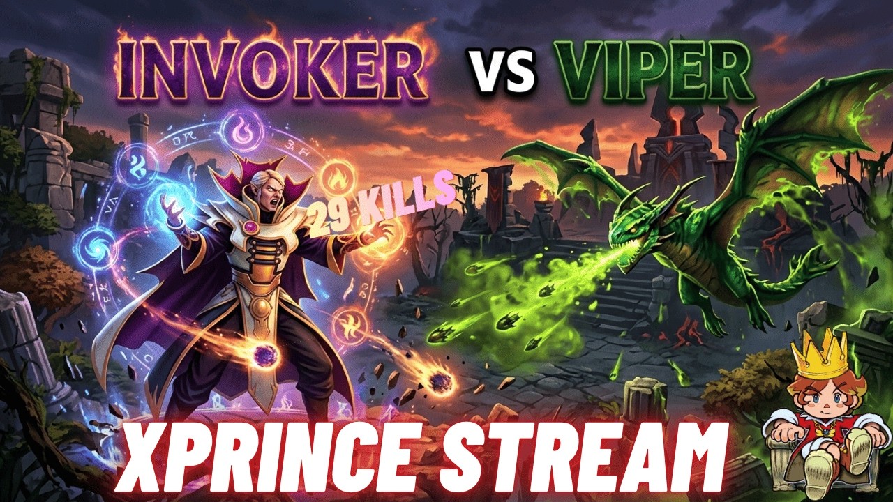 XPrince Beautiful Sunstrike | Invoker Dota 2