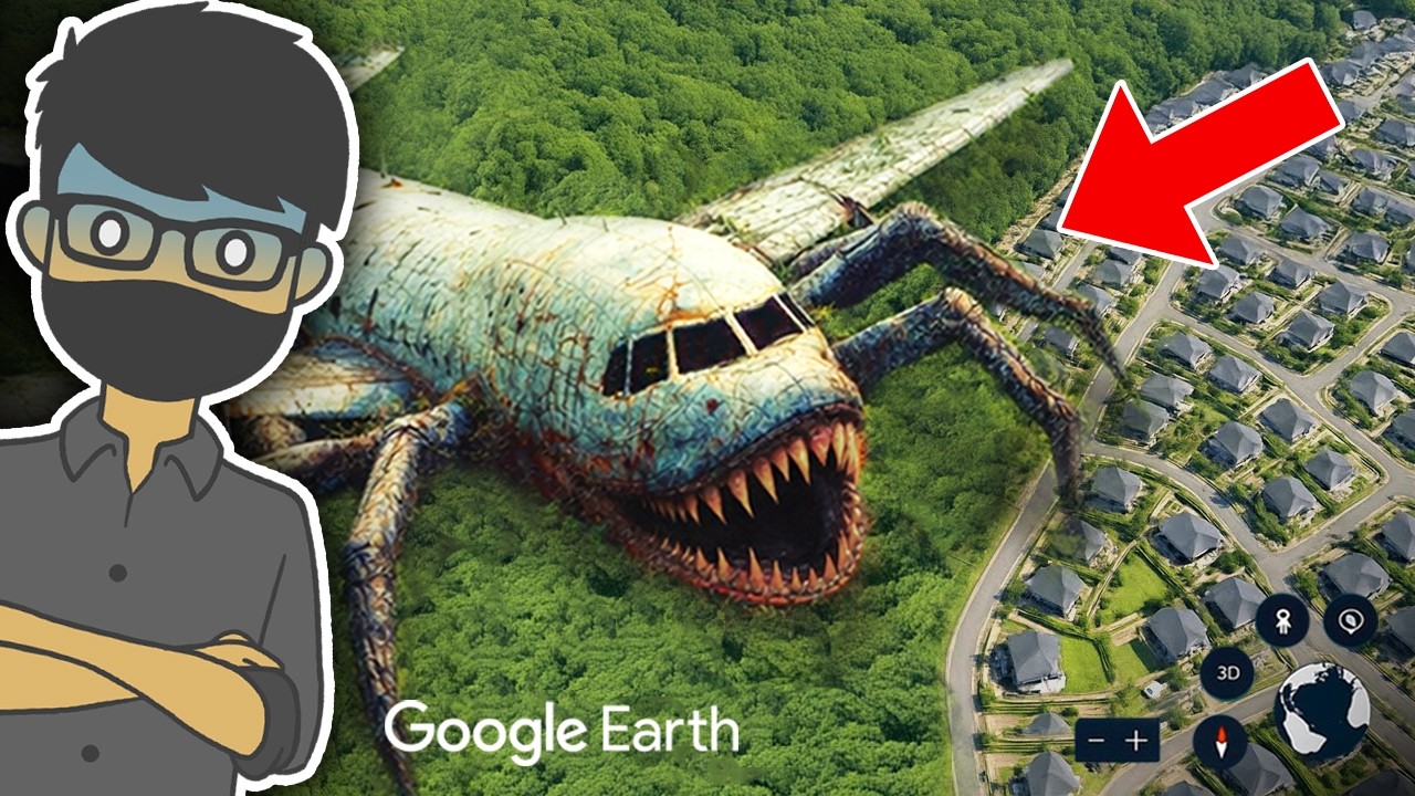 PENAMPAKAN SKY INFECTED ASLI DI GOOGLE EARTH
