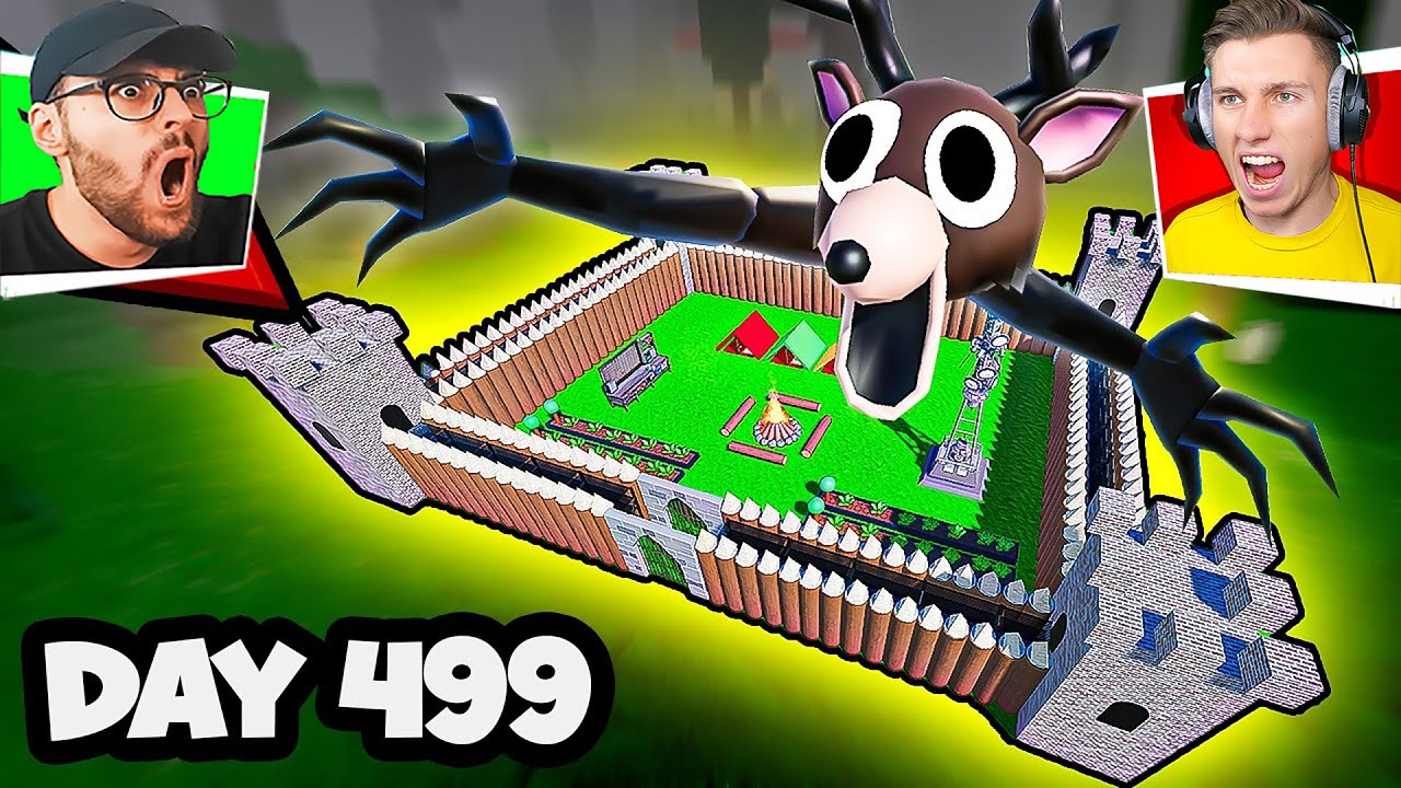 1000 TAGE mit iCrimax in 99 Nächte im WALD ROBLOX