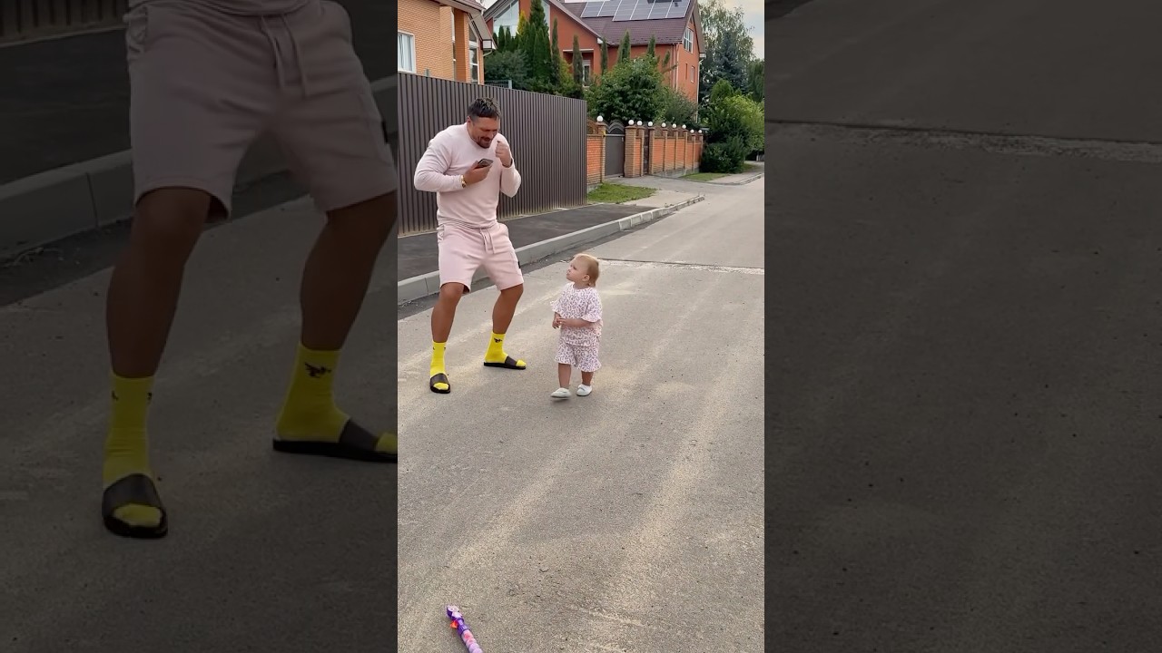 Usyk's dance with his daughter