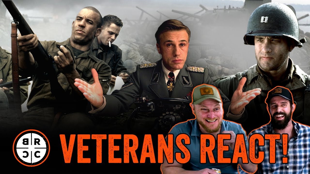 Vets React: WWII Movies with Former US Army Rangers Patrick Montgomery and Chuck Cogle