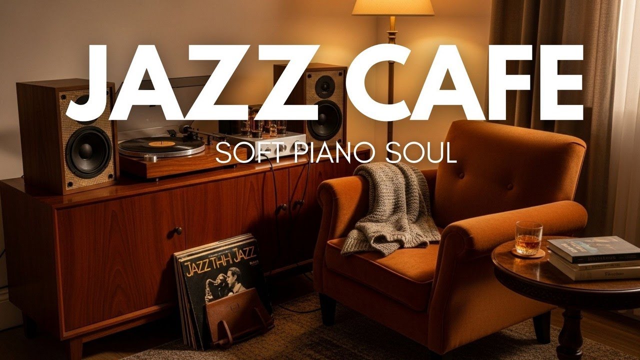 Cafe Jazz & Heavy Rain: Relaxing Music for a Cozy Day Indoors