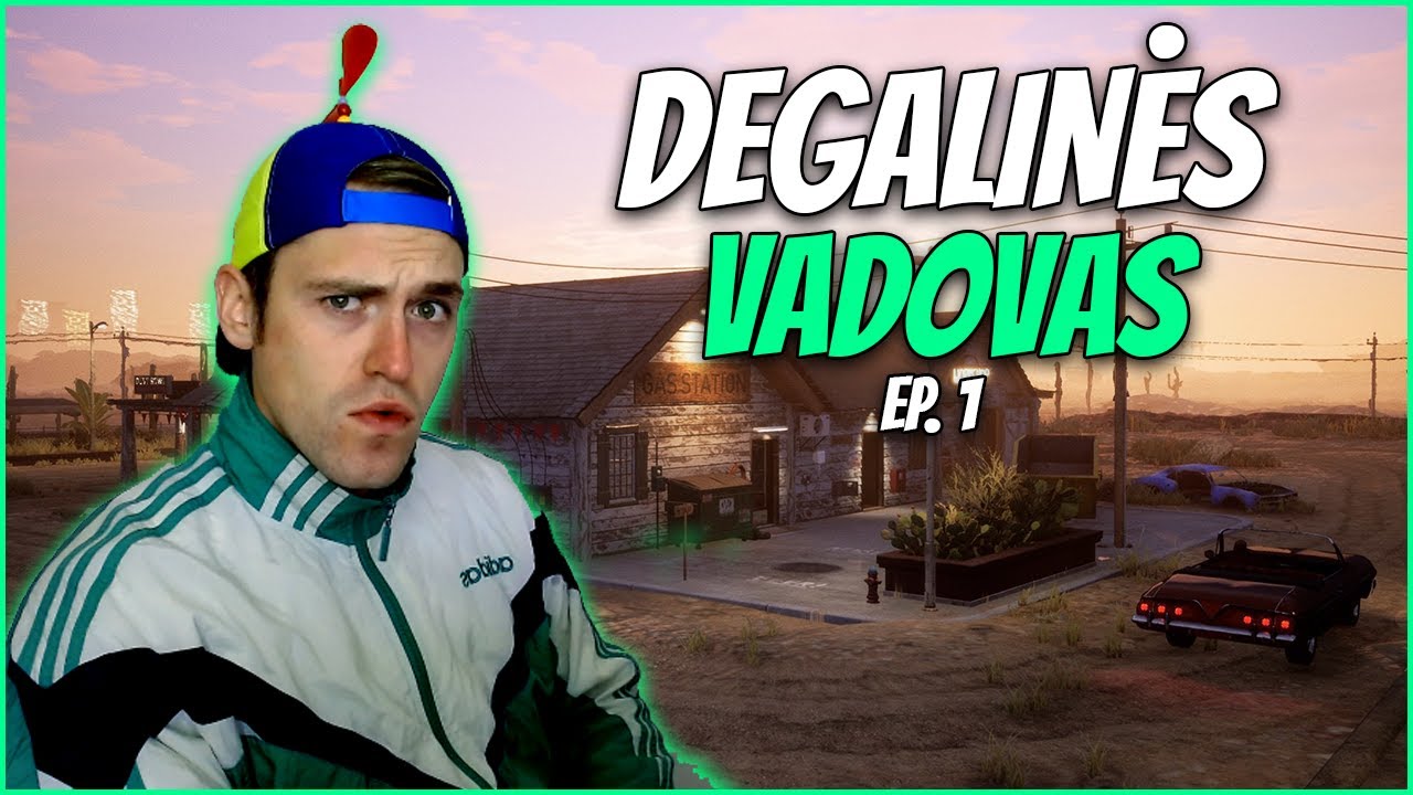 DEGALINĖS VADOVAS #1 | Gas Station Simulator