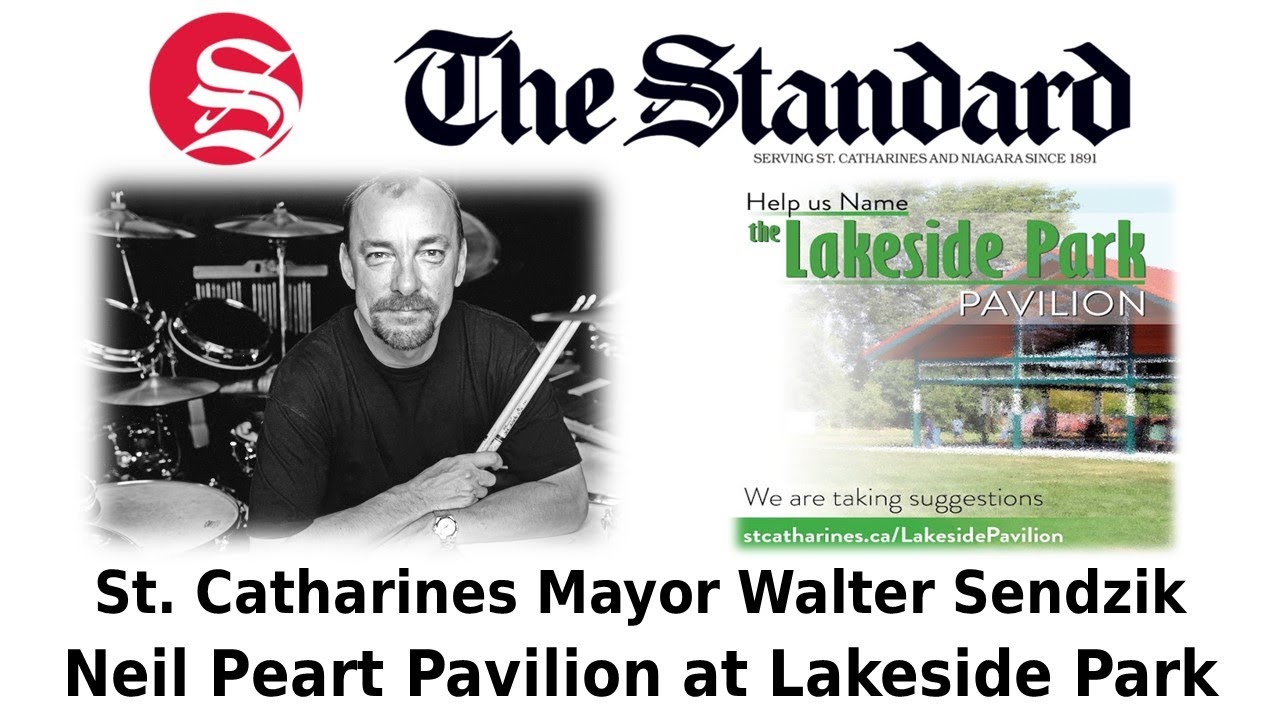 Neil Peart Pavilion at Lakeside Park - Mayor Sendzik Interview & City Council Approval
