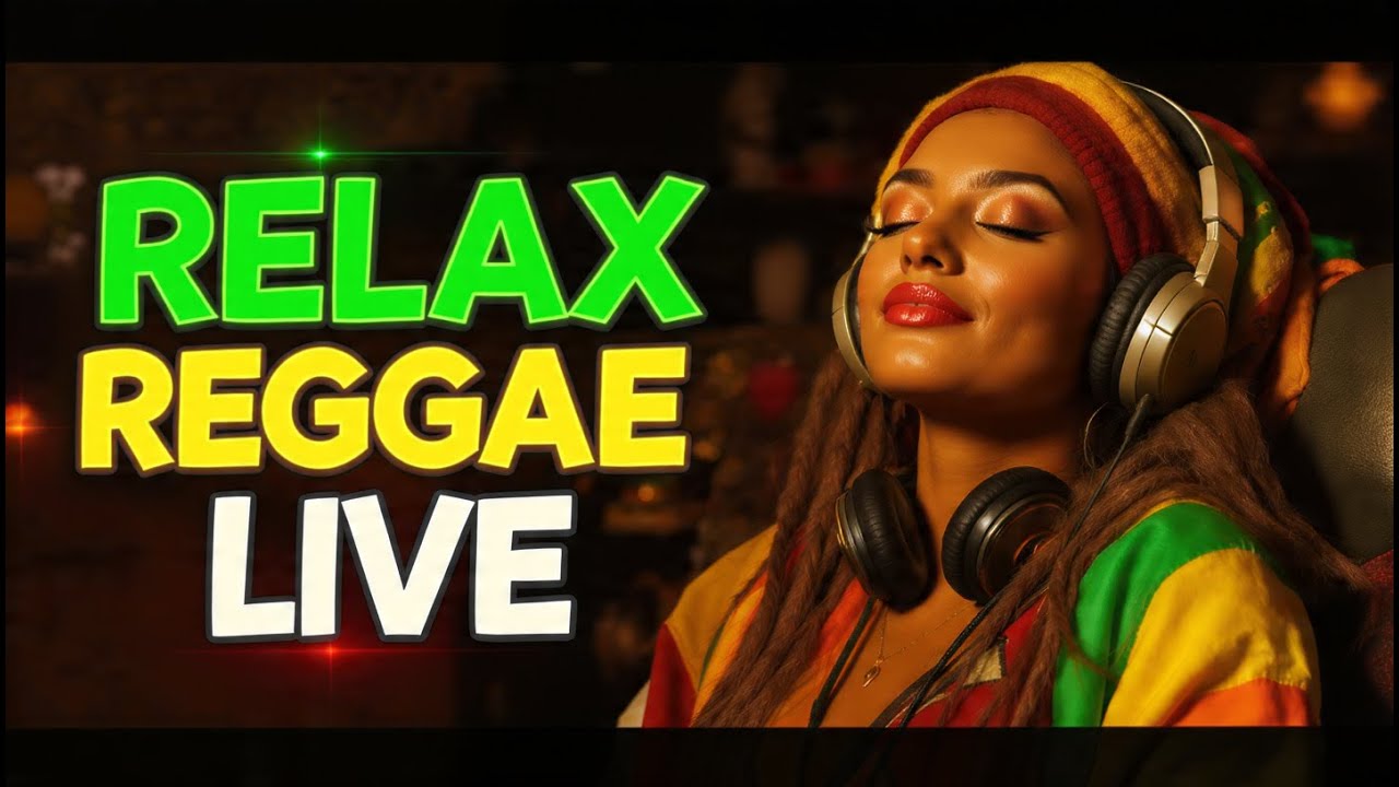 🔴 LIVE Reggae Chill Island Beach Music 🌴 Relaxing Reggae Vibes for Stress Relief & Positive Energy
