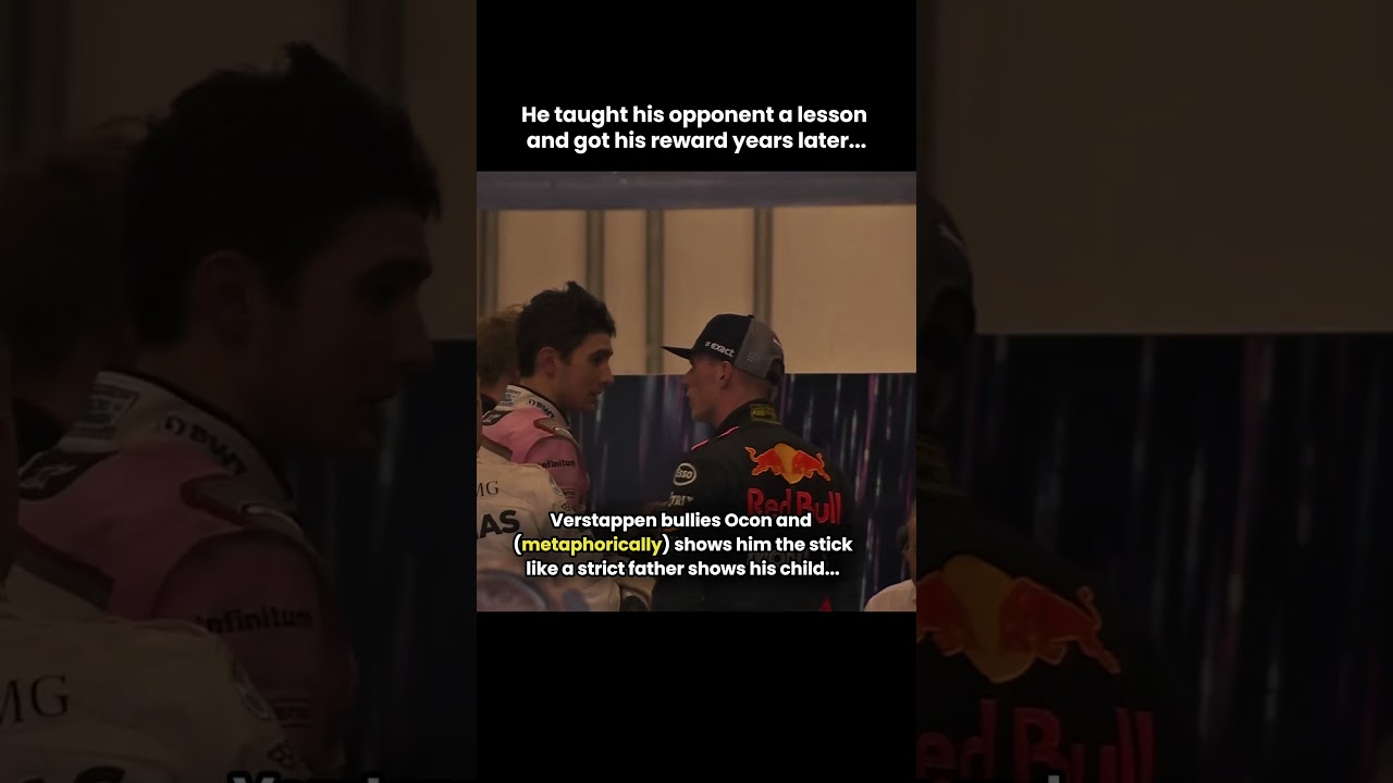 When Esteban Ocon had to learn to respect Max Verstappen in Formula 1