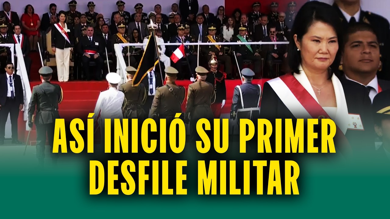 Gran Desfile Militar 2026: Solicitan permiso a la presidenta Fujimori para comenzar ceremonia