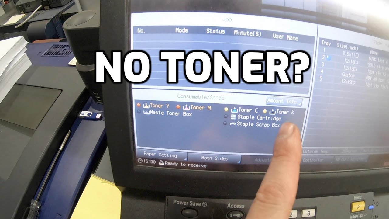 Konica Toner Wont Empty Out Bottles, Lets Fix it With the Soldering Iron