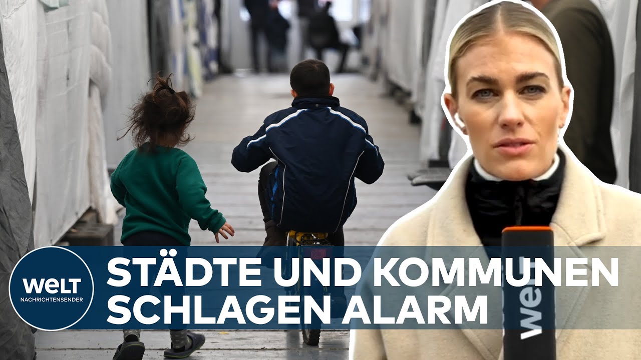 FLÜCHTLINGSZELTSTADT BENSHEIM: Völlig überlastet - immer mehr Flüchtende in Deutschland