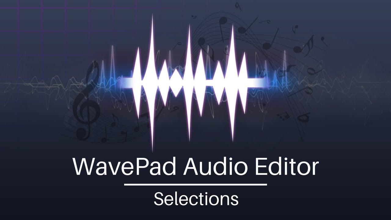 Как выбрать фрагменты аудио | Учебное пособие по редактированию аудио в WavePad