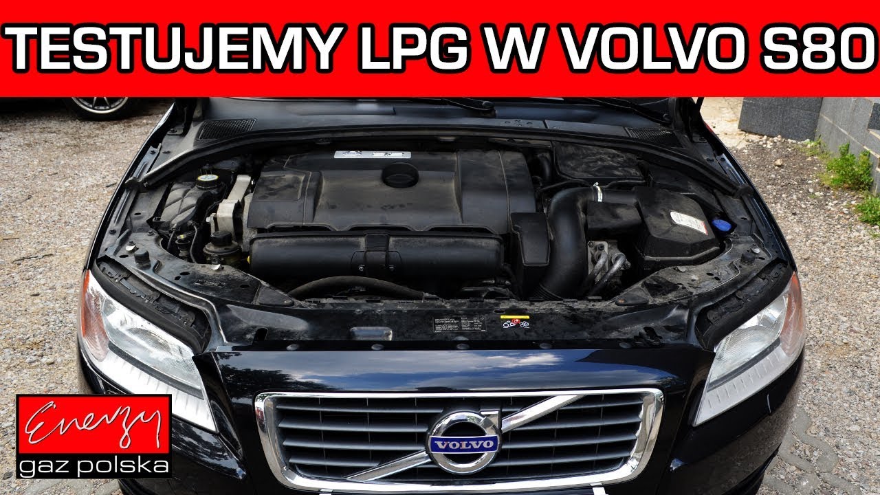 PRZETESTOWALIŚMY LPG w VOLVO S80 - 3.2 243KM 2010r - w Energy Gaz Polska