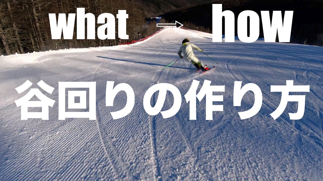 実践ベースの谷回りの作り方。