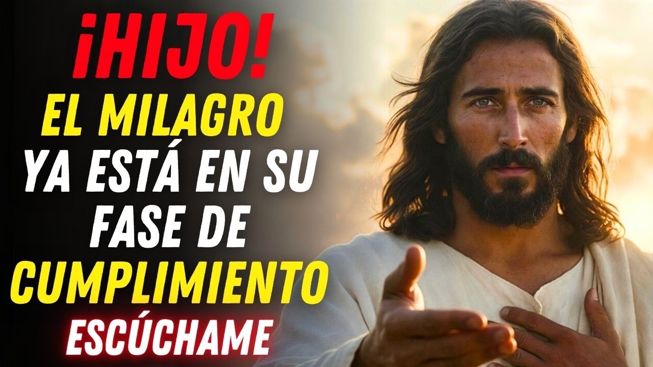 🚨 DIOS DICE EL PROCESO DE TU MILAGRO YA SE HA ACTIVADO - Escucha Ahora