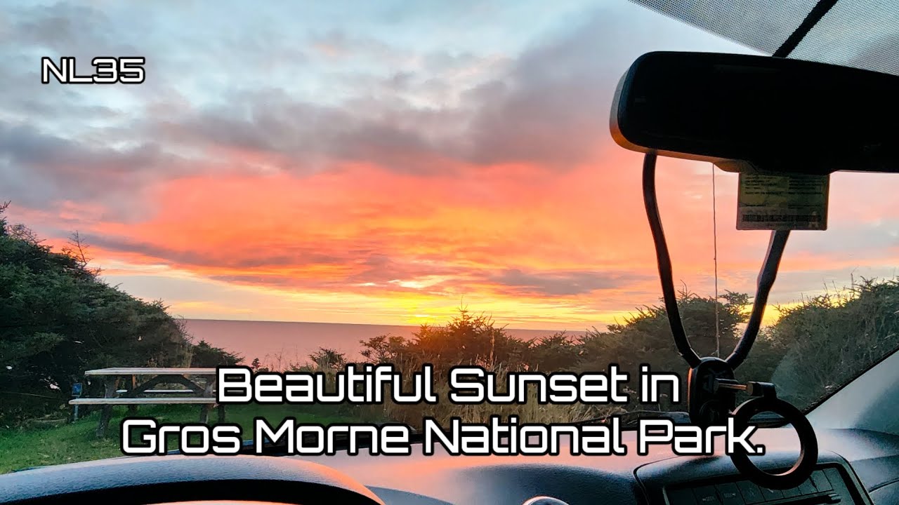 Beautiful Sunset in #grosmorne #newfoundland 