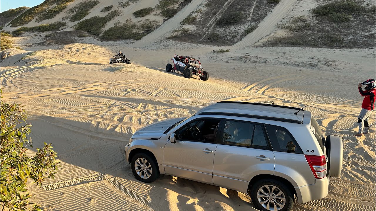 4x4 REDUZIDA nas DUNAS. Suzuki Gran Vitara. 