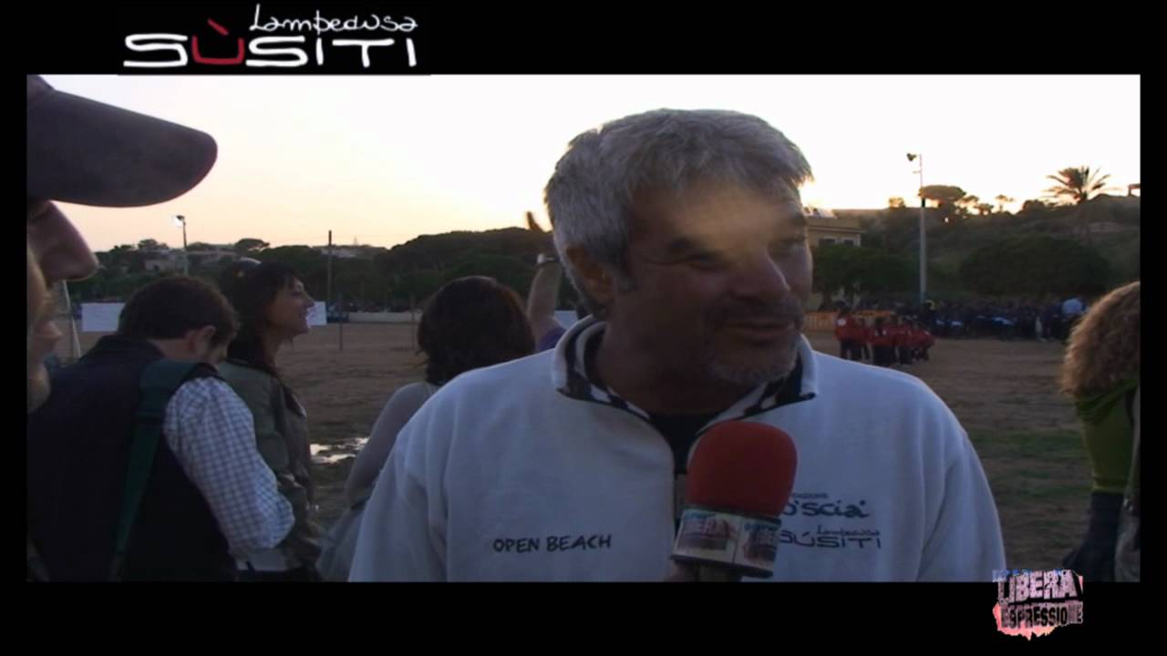 Claudio Baglioni  Sbarca con  - Lampedusa SUSITI  -