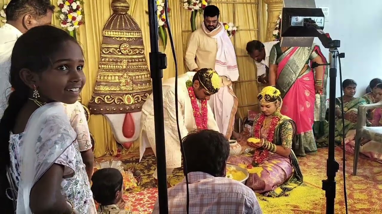 Srikanth Weds Prashanthi Marriage Video #marriage #pelli #marriagecelebration #wedding #telangana