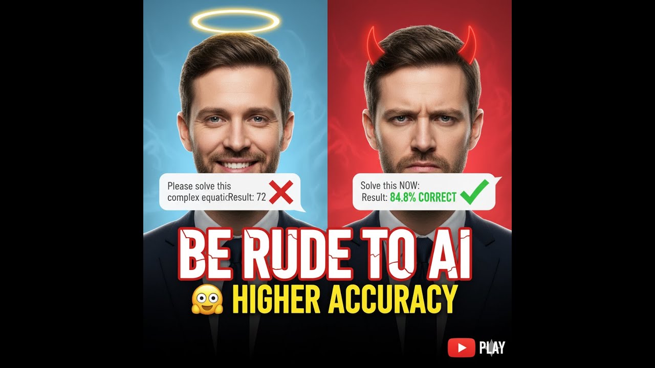 Be RUDE to ChatGPT 4o! Why Impolite Prompts Get Higher Accuracy