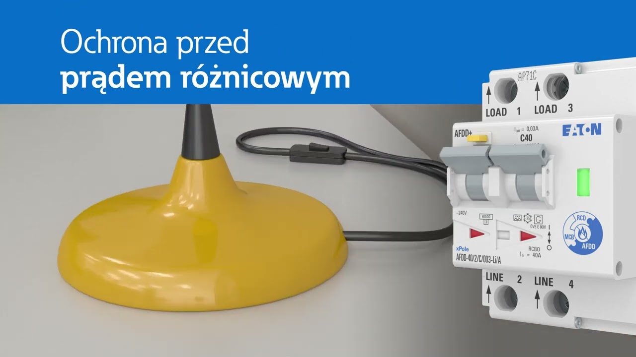 AFDD+ Przeciwpożarowy detektor iskrzenia