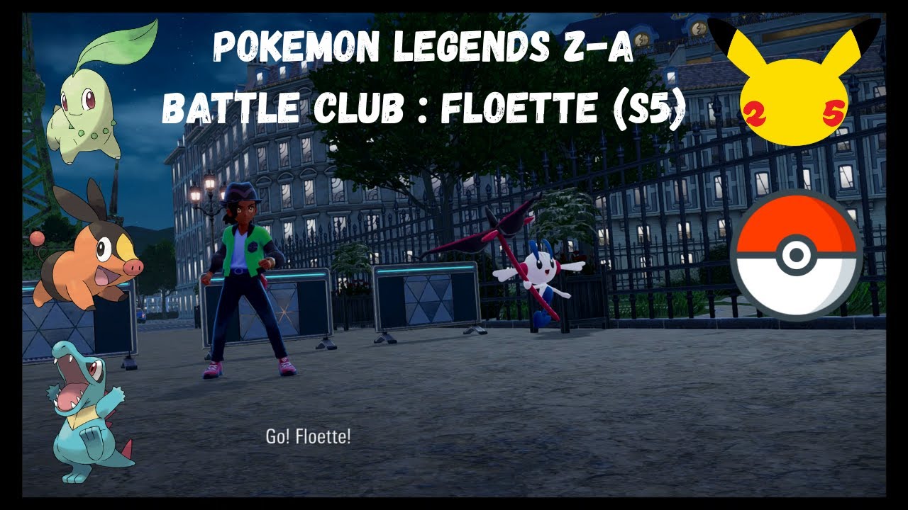 Pokémon Legends Z-A Battle Club Ranked Online Battles Season 5 Floette