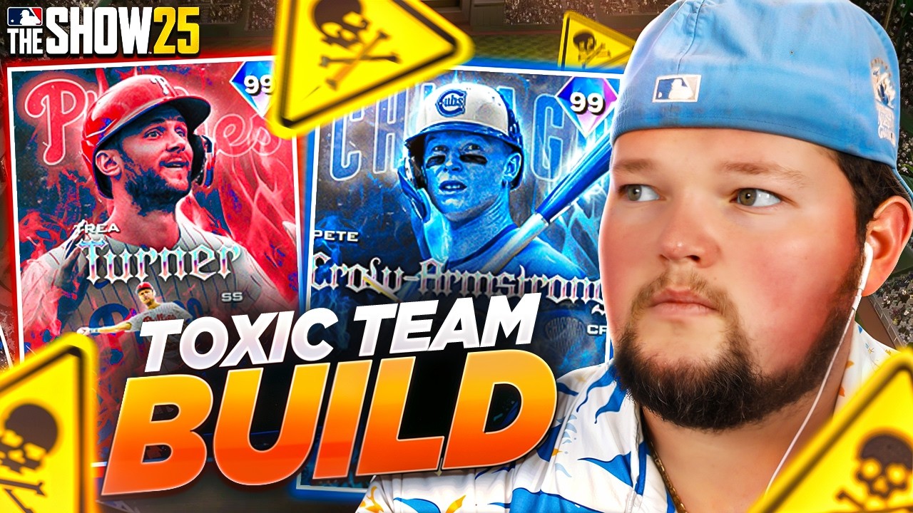 I Used The Most TOXIC Team Build In MLB The Show 25 Ranked!!
